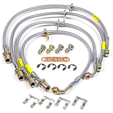 GoodRidge G-Stop Stainless Steel Brake Lines Front/Rear - STI 08/14