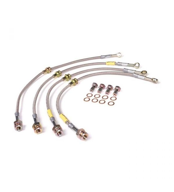 GoodRidge Stainless Steel Brake Lines Front/Rear - 18+ STI