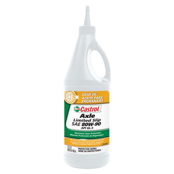 Castrol Axle Limited Slip 80W-90 - 1Qt